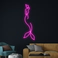 thumbnail image 3 of Handmadetneonsign Mermaid Neon Sign, Mermaid Girl Led Sign, Mermaid Lady Neon Light, Mermaid Woman, 3 of 5
