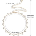 thumbnail image 6 of AWAYTR Waist Chains Belts for Women - Rhinestone Gold Silver Chain Belts for Dresses, 6 of 8