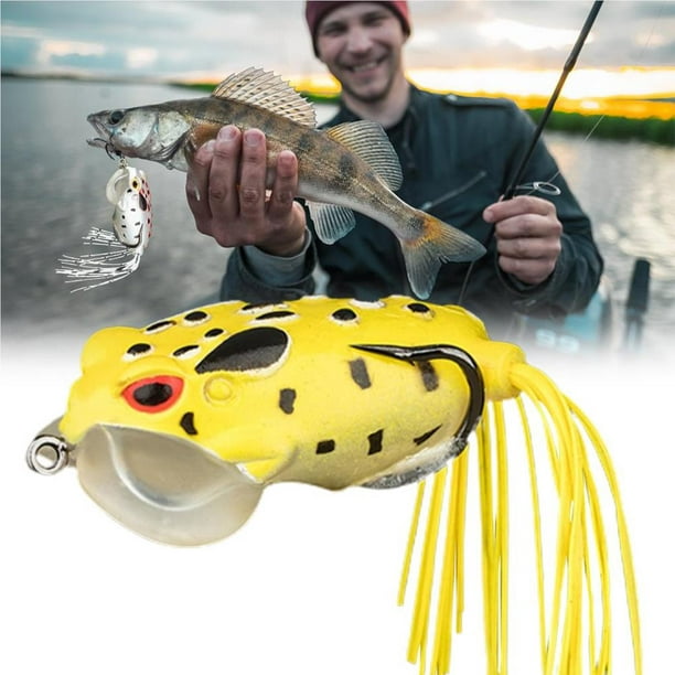 High Buoyancy Frog Lure Silicone Fishing Bionic Bait Realistic Fishing  Bionic Design Fishing Lure 