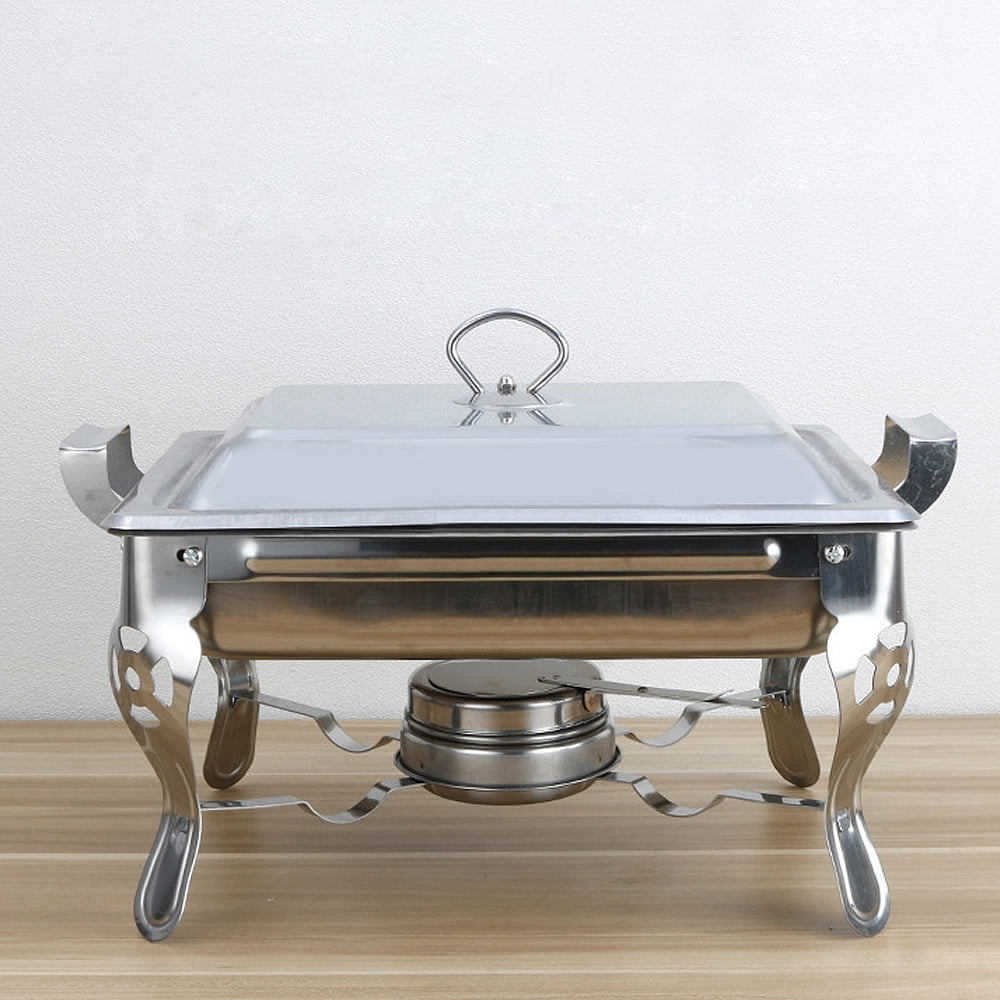 Honana 4 Pack 6L Chafing Dish Buffet Stoves Caterer Food Warmer Burner