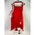 thumbnail image 3 of ANEPOTER Aprons,Red Aprons for Women Men with 2 Pockets-Artist Baking Cooking Kitchen Aprons Bulk (24x28 inch, Red), 3 of 9