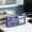 Purple-PP-clearacne, variant on Hkapeg Macaron Color Large Capacity Pencil Case Multi Compartment Stationery Storage Bag Travel Pen Pouch Durable Smooth Zipper Practical Desk Organizer Dorm Essentials