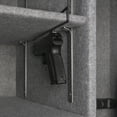 thumbnail image 2 of Allen Company Gun Hangers, 3-Pack, Black, Steel and Synthetic Rubber, Vertical Hanging Handgun Rack, 2 of 6