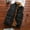 Black Coat, variant on Mens Winter Warm Outerwear Fleece Lined Vest Sleeveless Padded Puffer Vest Stand Collar Quilted Jacket Outdoor Hiking Sports Waistcoat
