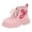 Pink, variant on Women Platform Goth Boots Heel Punk Rave Boots Lace up Combat Booties Round Toe Booties Shoes Cute Lolita Shoes