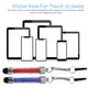 thumbnail image 4 of 8pcs Universal Crystal Capacitive Stylus Punta abovedada Touch Pen Handwriting Plumas capacitivas para tableta de teléfono (colores mezclados), 4 of 6