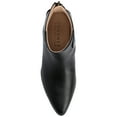 thumbnail image 4 of Journee Womens Consuello Two Tone Pointed Toe Booties, Widths Available, 4 of 9