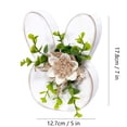 thumbnail image 3 of Dianli Easter Decor Wooden Bunny Table Sign Floral Centerpiece Rustic Bunny Shape Wood Centerpiece Spring Party Tabletop Decor Easter Table Decor, 3 of 6