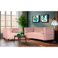 thumbnail image 1 of Sala 3-2 De Velvet Palo De Rosa Modelo Banks, 1 of 10