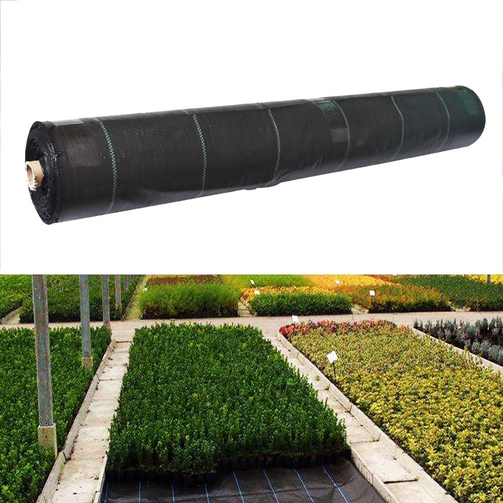 Garden Weed Barrier Fabric Landscape Weed Control Membrane Fabric Ground Cover Barrier Block Mat 4FTx300FT