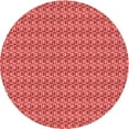 thumbnail image 1 of Ahgly Company Machine Washable Indoor Round Transitional Red Area Rugs, 7' Round, 1 of 7