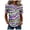 Purple, variant on Womens Mardi Gras Glitter Zebra Stripe Print Crew Neck Short Sleeve T Shirt Soft Loose Fit Casual Fashion Blouse Holiday Party Lightweight Summer Basic Tops