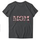 thumbnail image 1 of Blusas de Manga Corta para las Mujeres Divertido Impreso Cuello Redondo Tee, Vintage Humor Gráfico Blusas de Primavera para las Mujeres, 1 of 3