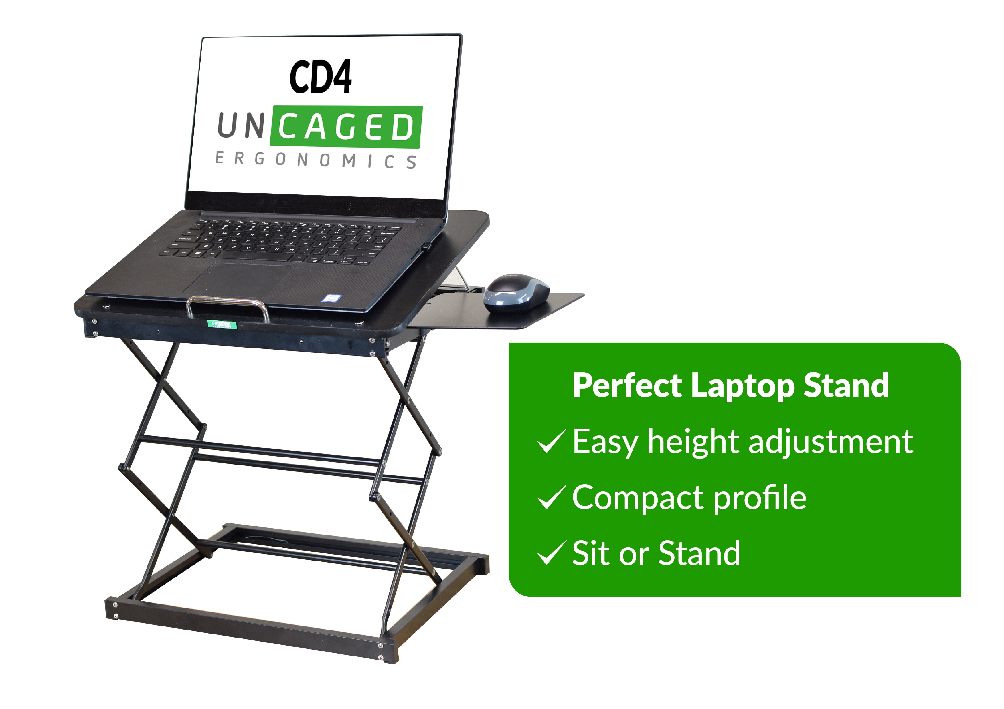Office Products Os5 Ergonomic Laptop Stand Standing Desk
