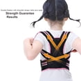 thumbnail image 3 of Professional Posture Corrector for Kids, Adjustable Upper Back Posture Brace for Teenagers Boys and Girls Under Clothes Spinal Support to Improves Slouch, Prevent Humpback, Relieve Back Pain, 3 of 8