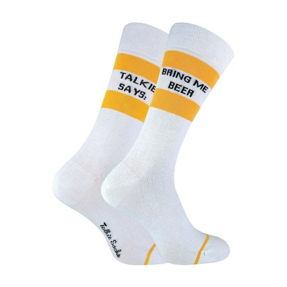 Sock Snob - Unisex Cotton Novelty Bring Me Beer & Vodka Socks