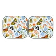 thumbnail image 7 of Balery 2 Piece Insects and Flowers Car Windshield Sun Shade|Foldable Front Windshield Shade for Car Front Window for Most Sedans SUV Truck-Medium, 7 of 7