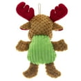 thumbnail image 3 of Holiday Time Plush Winter Reindeer Dog Toy, 3 of 5