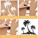 thumbnail image 3 of Adhesivos de pared de espejo acrílico 3D con forma de cocotero. Decoración de espejo acrílico con planta tropical. Adhesivo de espejo. Arte de pared acrílico decorativo DIY., 3 of 5