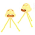 thumbnail image 4 of Ventilador portátil 3 velocidades Velocidad del viento ajustable Batería de 4000 mAh Sin aspas Silencioso Pulpo flexible Piernas Cochecito Ventilador para escritorio para ANGGREK Otros, 4 of 8