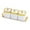 White, variant on Fancyes Divided Serving Dishes, Dried Fruit Plate, Food Storage Box Snacks Dish Dried Fruit Tray Appetizer Plate for Home Dining Room White