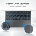 thumbnail image 6 of 15.6" Touchscreen Laptop,512GB SSD 16GB RAM,Windows 11 Pro,360° Foldable 2 in 1 NoteBook Computer,AMD Ryzen R3 3200U(Up to 3.5 GHz),Office 365,Blacklit Keyboard,FHD Display, 6 of 9