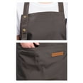thumbnail image 4 of CanGonggg Aprons Kitchen Bid Apron Adjustable Oil Chef Cooking Kitchen Aprons With Pockets For Men Women Bulk Aprons For Apron Painting Smock for Adults Women Star Aprons for Women Artist Aprons for, 4 of 4