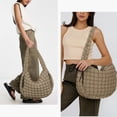 thumbnail image 2 of Bolsa acolchada Juoxeepy, grande, acolchada, de nailon con hombros, 2 of 6