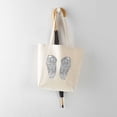thumbnail image 5 of CafePress - Angel Wings Tote Bag - Unisex Canvas Tote Bag, Beige, 1-Piece, 5 of 7