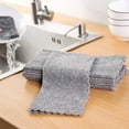 thumbnail image 3 of Yoziaaoa Kitchen Dishwashing Cloths, Thickened Absorbent Cleaning Towels for Stove Countertop, Degreasing Microfiber Wipes for Dishes, Quick Drying Lint Free Rags for Hands, 3 of 6