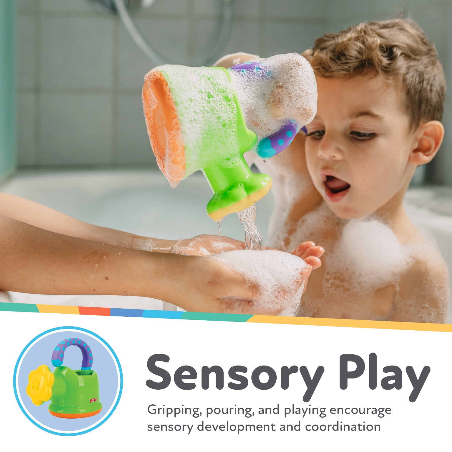 Nuby Watering Can Bath Toy - Walmart.com
