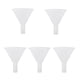 thumbnail image 4 of 5pcs 50mm embudo de vástago corto de plástico para de cocina, 4 of 5