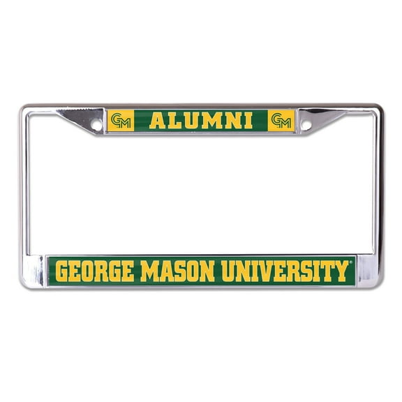 George Mason University Alumni Glossy Chrome Frame
