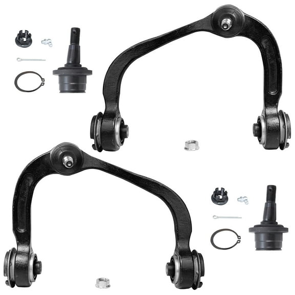 Detroit Axle - Front Upper Control Arms Lower Ball Joints for 2009-2017 Navigator F-150 Expedition Ball Joints 2010 2011 2012 2013 2014 2015 2016 Replacement