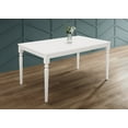 thumbnail image 3 of Home Design Beckley Dining Table, White, 3 of 5