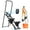 2-level resistance Black, variant on MERACH Stair Stepper for Home Compact Foldable Vertical Climber - Full-Body Workout Stepper, Home Gym Cardio Exercise Equipment