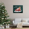 thumbnail image 2 of Merry Christmas Gifts Truckload Holiday Graphic Art Gallery Wrapped Canvas Print Wall Art, 2 of 7