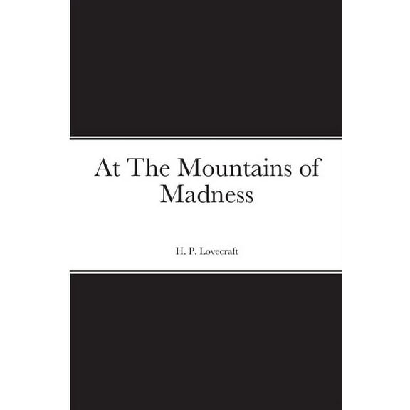 At The Mountains of Madness (Paperback)