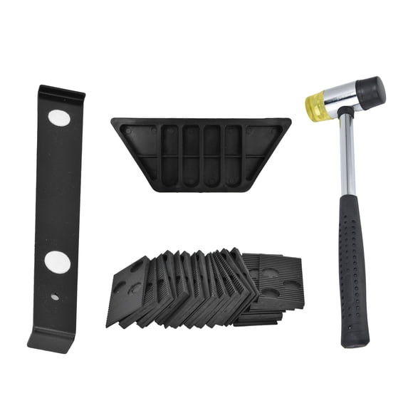 Kit De Instalación De Pisos De Madera, Herramientas De Piso Laminado Negro Para La Decoración De La Casa