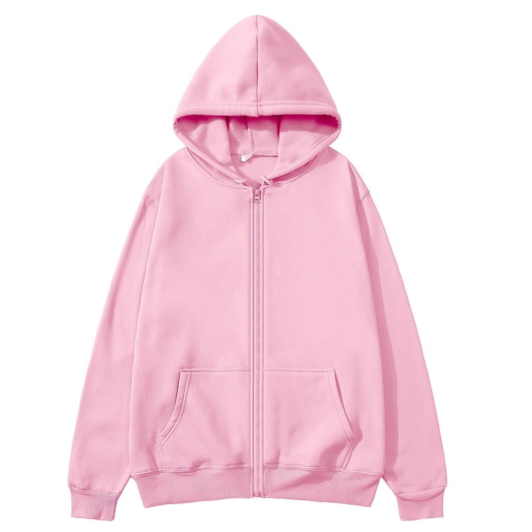 GrmtClth Zip Up Hoodie for Men Loose Fit Hooded Sweatshirt Winter
