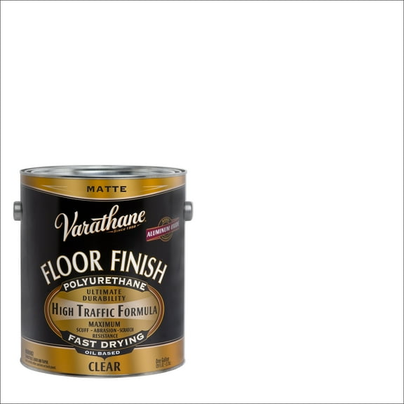 2 Pack, Clear(350 Voc), Varathane Classic Floor Finish ( Oil-Based) Matte - 286769, Gallon