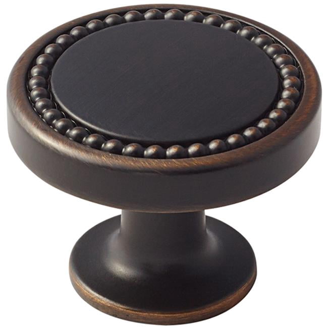 Amerock BP1581 Leaf Knob – Oil Rubbed Bronze, 1-1/4 Inch Diameter Cabinet & Drawer Pull