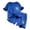 Blue, variant on Baby Clothes Boy Toddler Kids Boys Spring Summer Letter Print Short Sleeved Basketball 0 6 12 18 24 Months 2T 3T Sleepwear Outfits T-shirt Tops Shorts School Wear 2-Piece Set
