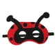 thumbnail image 2 of Máscaras de animales de dibujos animados, máscaras de media cara para ojos, suministros para disfraces de cosplay, recuerdos de fiesta para niños y niñas (mariquita)., 2 of 7