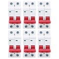 thumbnail image 1 of DZ47-63Z DC500V 2P MCB Disyuntor Fotovoltaico Interruptor de aire Sobrecarga Protector de circuito de fugas 6pcs(32A), 1 of 8