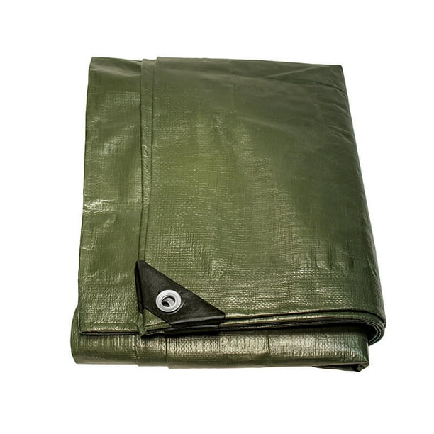 20' X 30' Silver/Green Heavy Duty Tarp