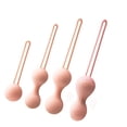 thumbnail image 3 of 4 Uds. Bolas Kegel para mujer, fortalecimiento del suelo pélvico, Control de la vejiga, pelota de ejercicio Kegal recargable, Color de piel, 3 of 8
