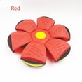 thumbnail image 1 of Juguete de pelota de disco para niños, juego de playa para jardín al aire libre, pelotas deportivas para niños (rojas), 1 of 2