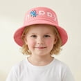 thumbnail image 2 of LRen Tea Party Hats Kids UPF 50+ Sun Hat for Boys Girls Wide Brim Lightweight Bucket Hat for Hiking Beach Outdoor Summer Activities Adjustable, 2 of 6