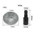 thumbnail image 4 of Herramienta de extracción de embrague perfecl Acero inoxidable mantenimiento a prueba de herrumbre para 2500, 4 of 4